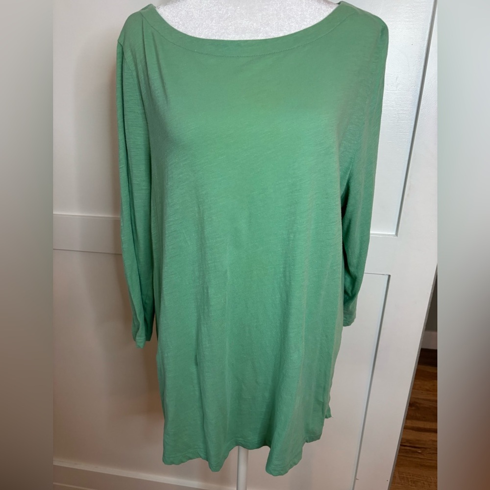 LOFT Green Long Sleeve Women's Top